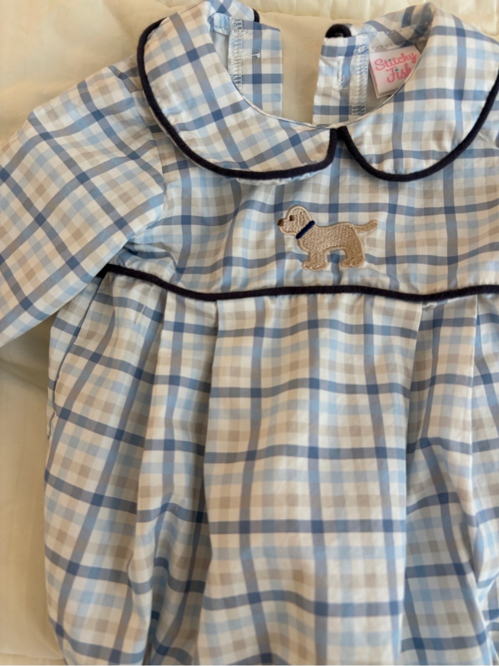 Stitchy Fish Blue Bubble 9M